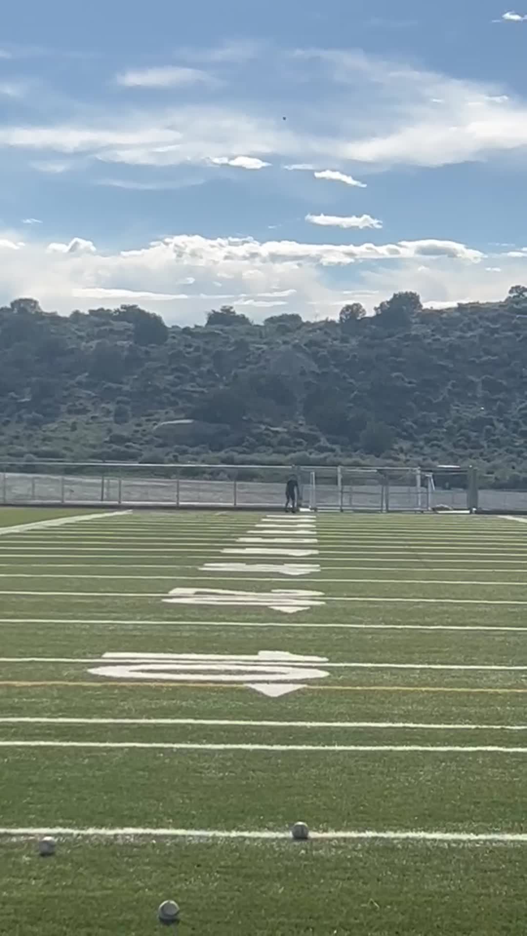 100 yard long toss