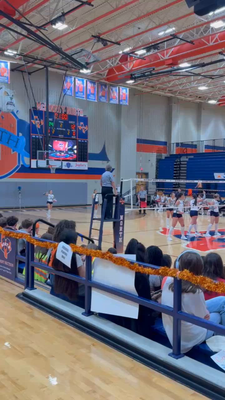 Malia McNeal #6 Junior Setter assist to Nicole Jacobson (RS)