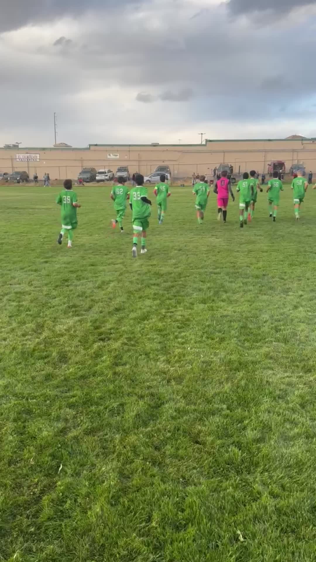 Boys thinking the parents for everything they do