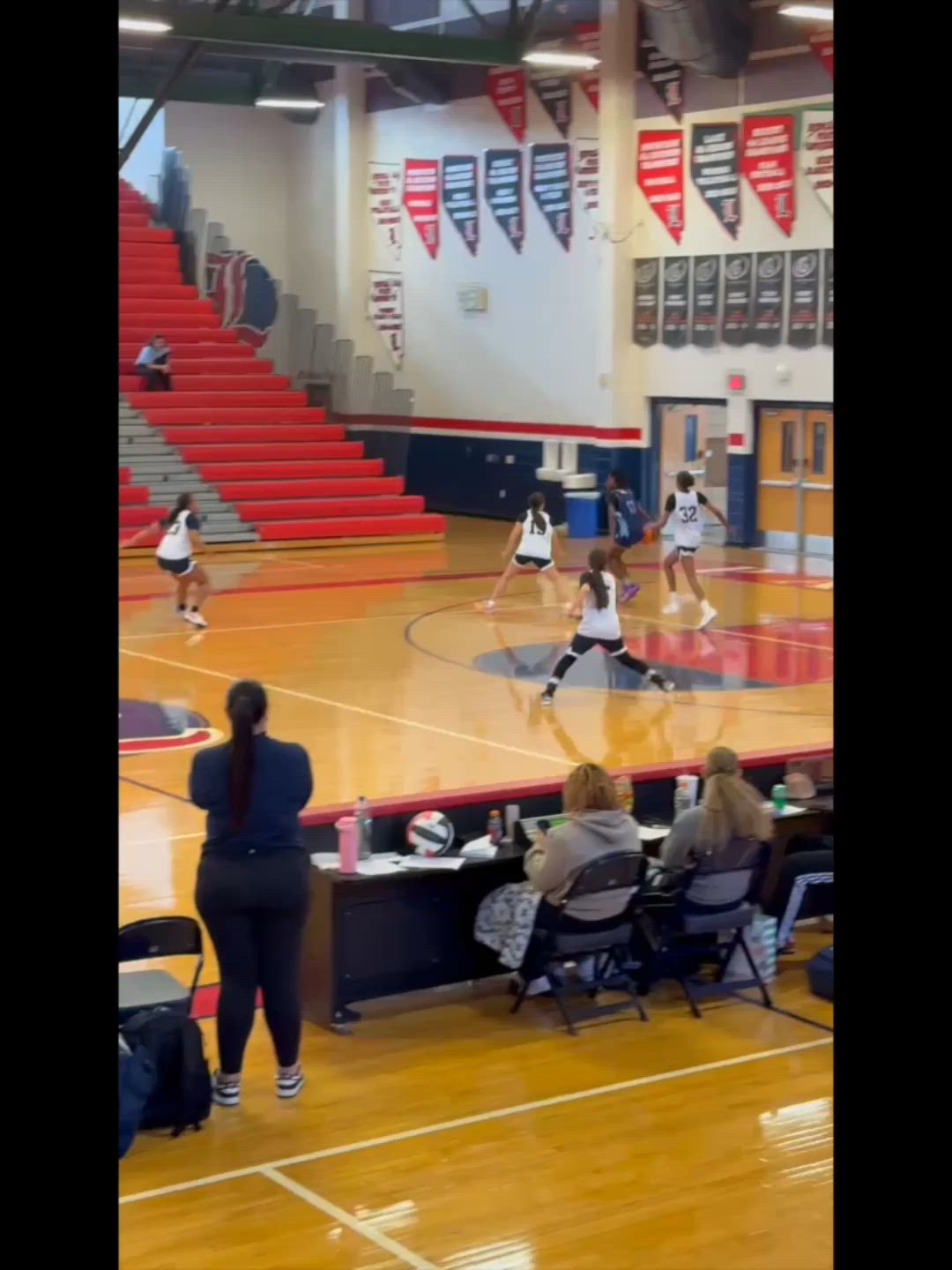 Steal and No Look Pass for Layup