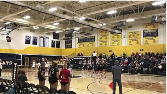 First varsity ace vs USM