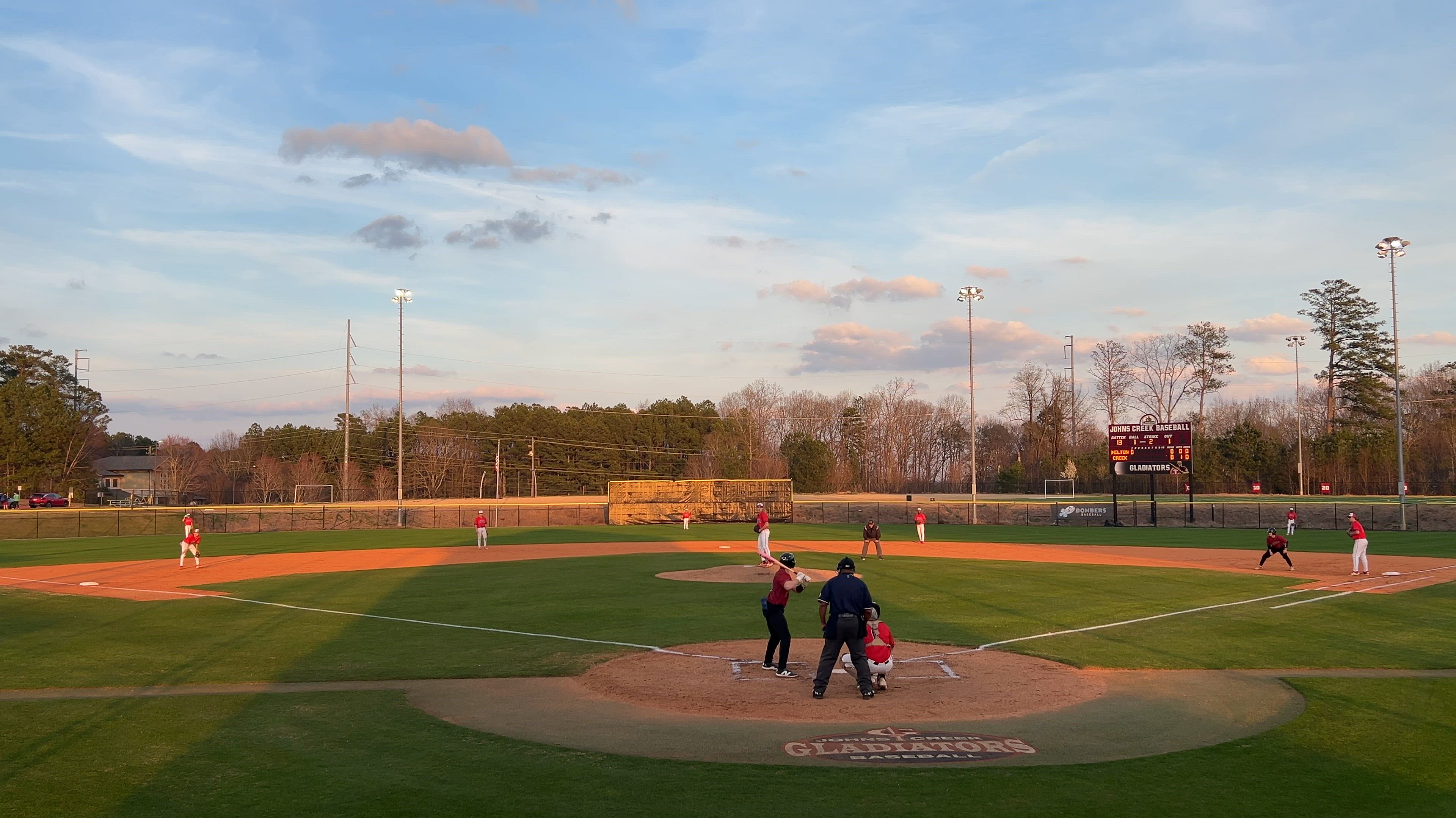 Luke Volpe '26 Johns Creek with an RBI Double 3-4-26