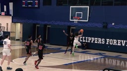 Varsity Sophomore guard Mikey Chiara of Xaverian High School hits Four Three's, defends, and brings energy