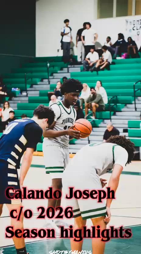 Calando Joseph 2025-26 Full Season Highlights