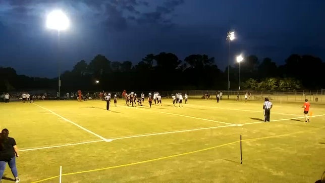 Tucker O'Bryan QB 10 8th Grade fumbles and is bailed out by Jackson Ward LG 62 JR with a recovery and walk in TD on the goaline