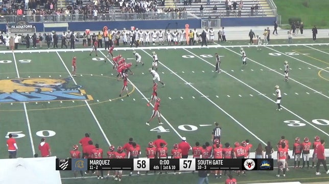 Down 1, LA City Section title on the line. Hail Mary for the win.