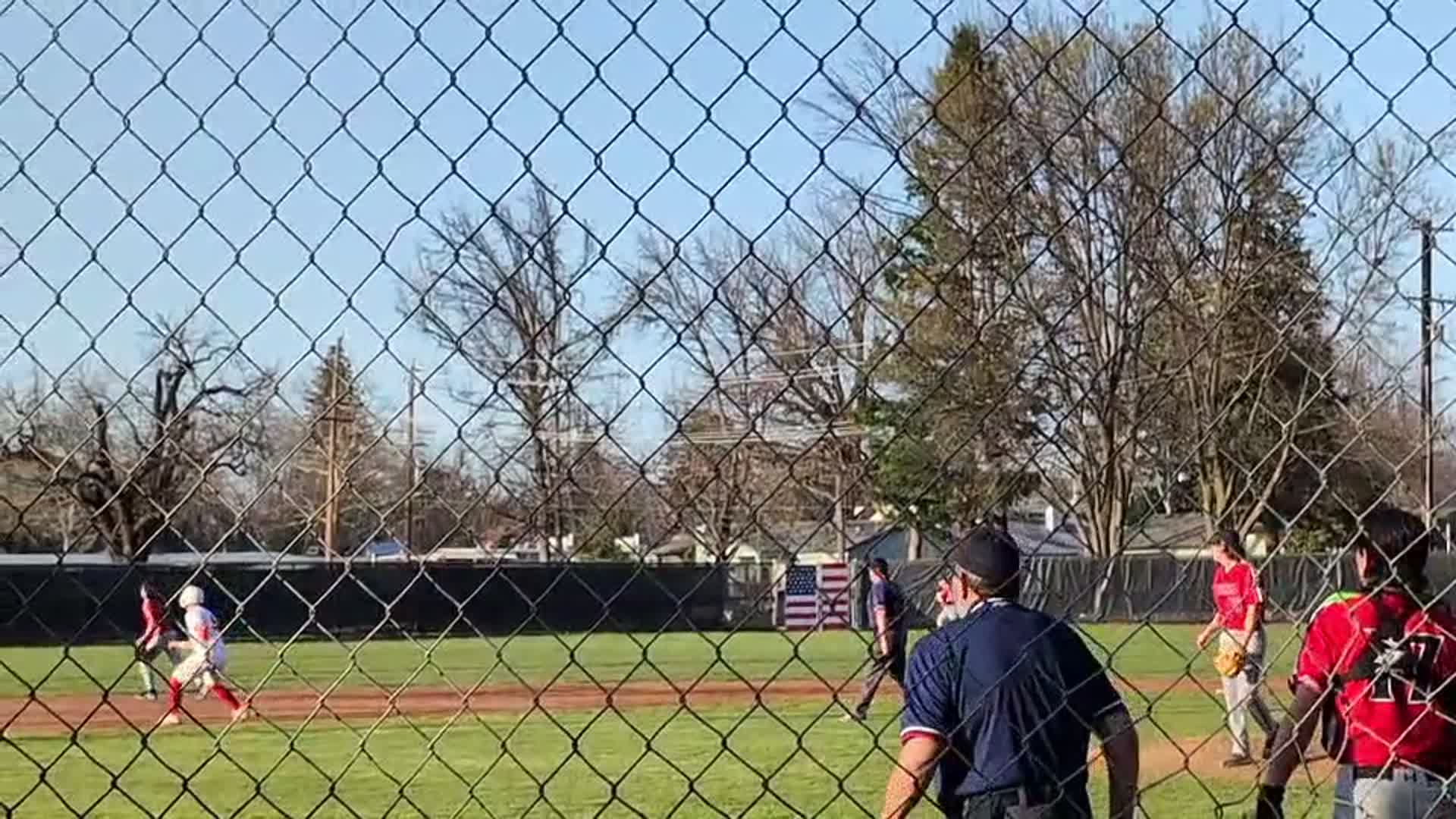 RBI double vs. Foothill
