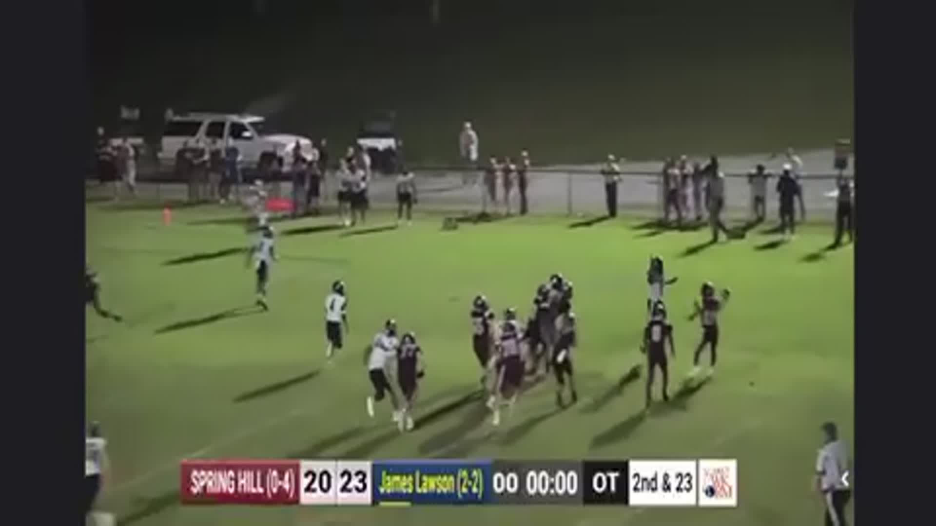 AMAZING THROW AND CATCH TO WIN THE GAME IN OVERTIME!!!