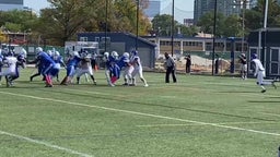 Combined tackle and fumble recovery from David Winchester #2 and Jeffrey Rollins # 68.