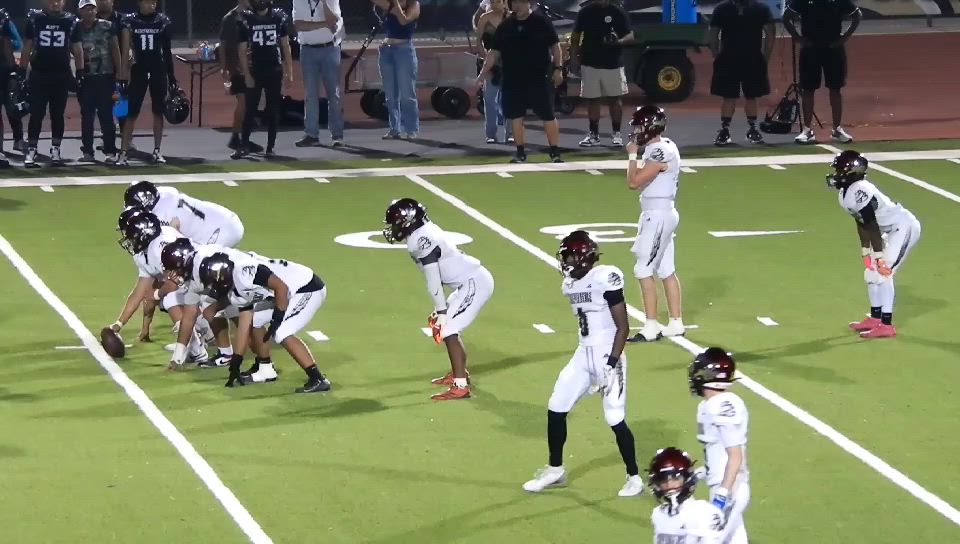 Anthony Lara & Jaythan Pascua QB Sack vs Independence
