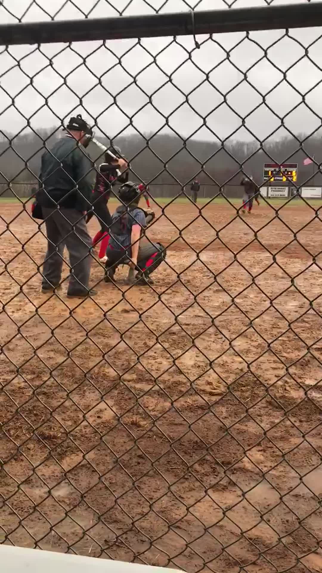 Liberty vs Oak Hill, hit over SS resulting in a double...2 RBIs.