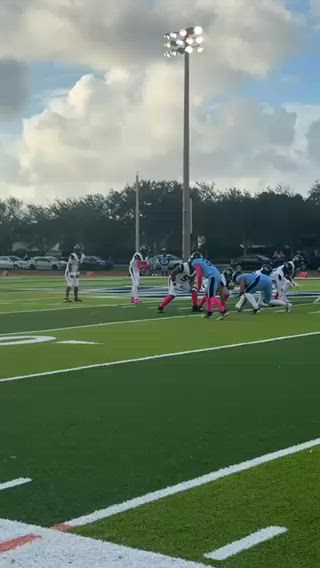 NBP Senior Night and the first play of the game!