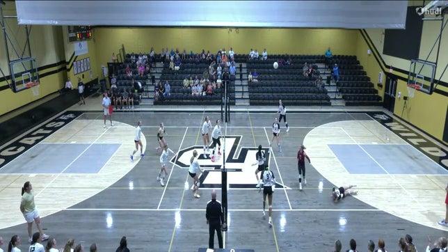 Sophmore highlights mainly kills but few passes.