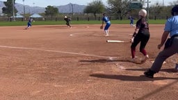 Oliviah Valdez drove in five runs on one hit to lead Walden Grove Varsity Red Wolves past Buena Varsity Colts 6-5