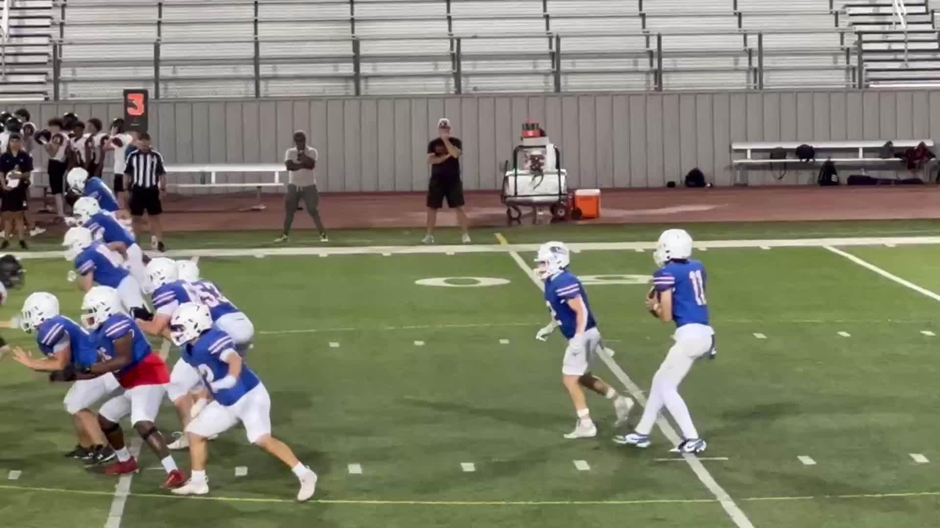 Nice catch for 24 yards!! #12 Most Rushing and Receiving Yards in this Game!