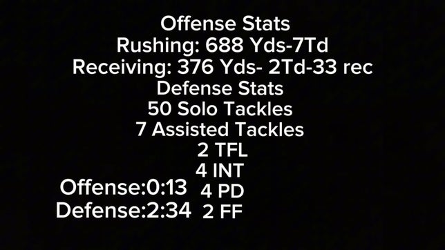 2a 1st team all state slot/hb