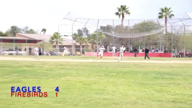 CIF SS Baseball: Desert Chapel Eagles vs Palm Valley Firebirds 3/30/2023