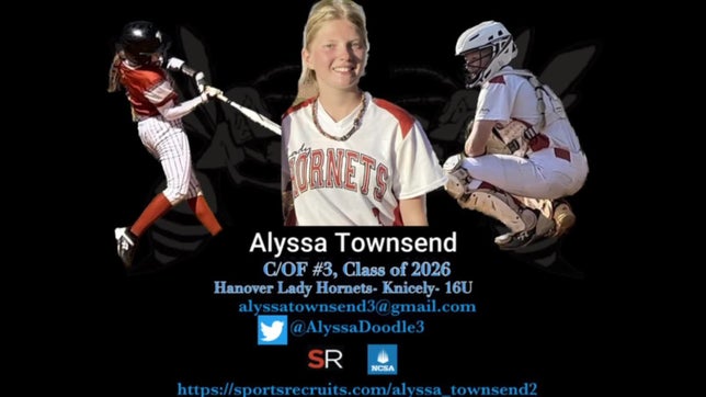 Alyssa Townsend #3, C/U, Tier One Fastpitch Capital City Showcase Raleigh, NC 11/11-12/2023 Highlight