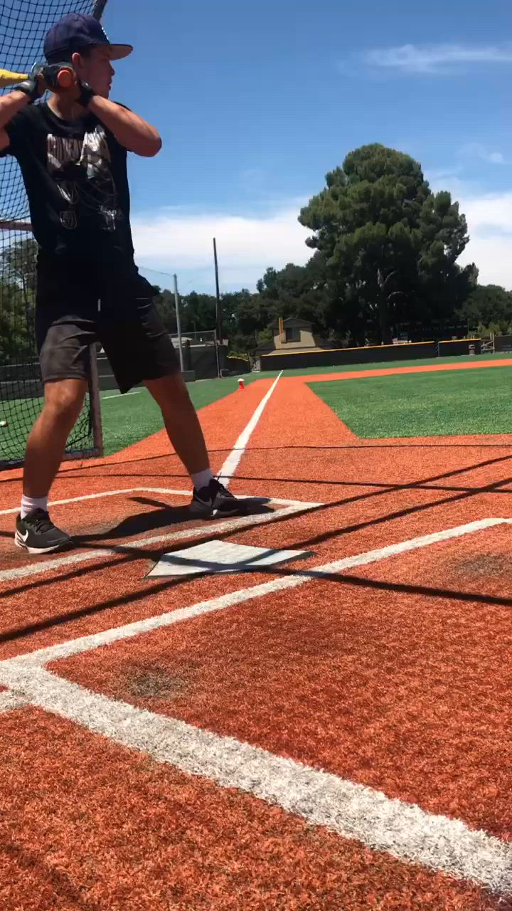 375 foot batting practice home run
