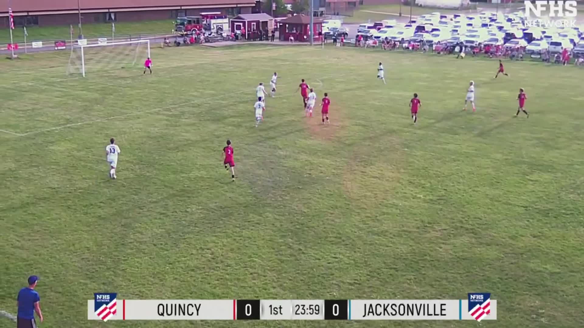 Quincy Right foot strike