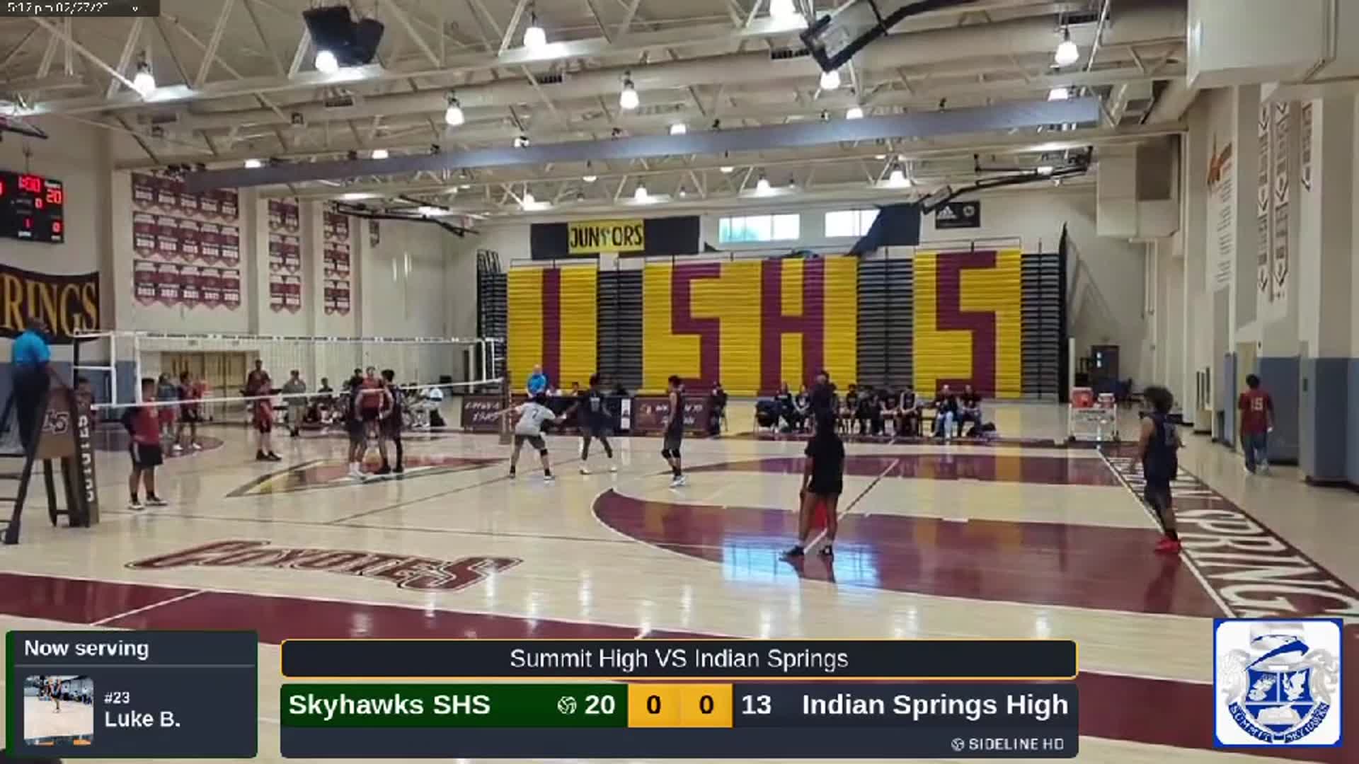 SkyHawks VS Indian Springs High