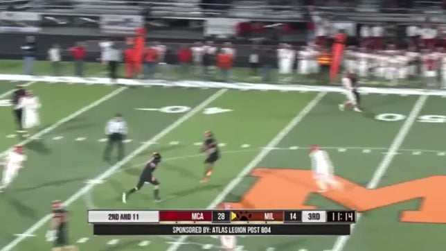 #6 with Rec for 11 yards and 1st down