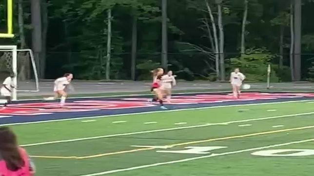 Lydia Rogers chases down a loose ball & Kayla Rice finds the back of the net as FA knocks out defending champ Seaforth 3-0. The Patriots got big goals from Audrey Keith & Rylee Caine. FA takes on Roanoke Rapids Tues for the Eastern NC championship.