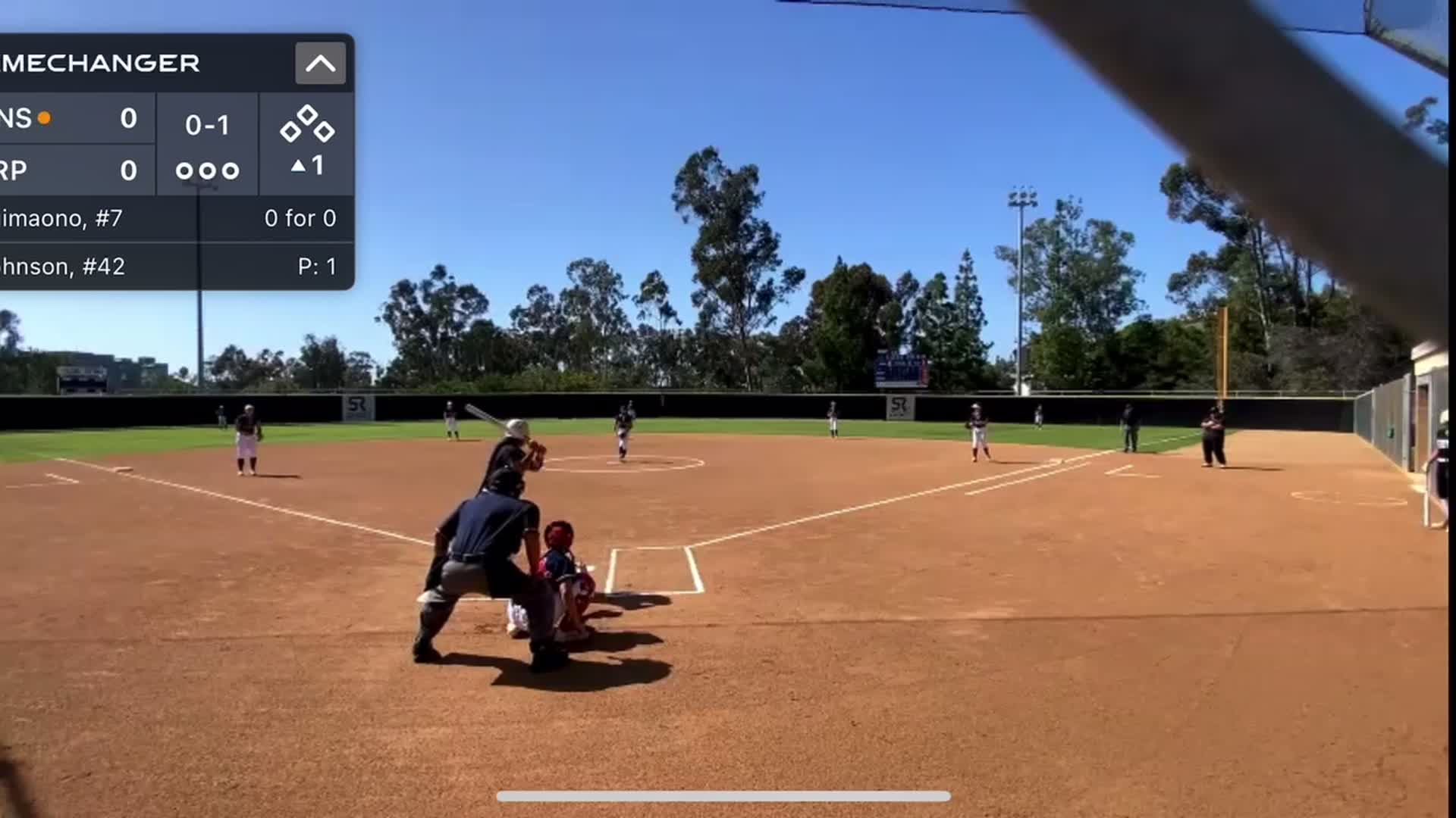 Game Leadoff HR in CIF Playoffs vs Scripps Ranch