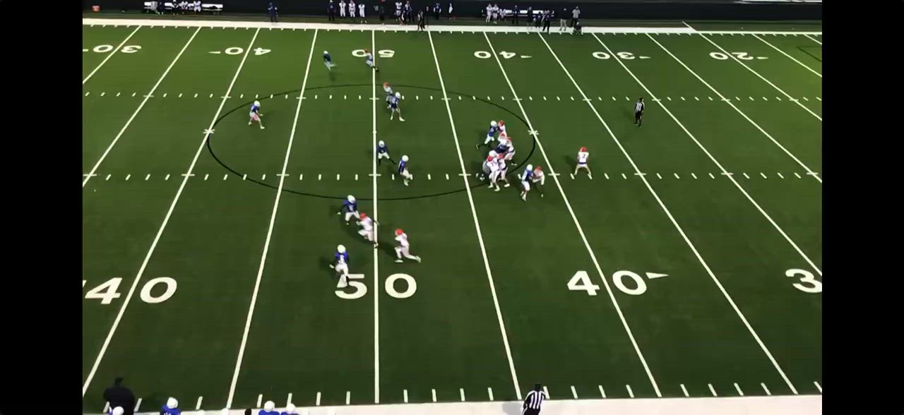 interception by #4 hogan boyett