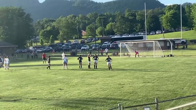 Goal by Lauren Combs at Pisgah during the 1st round of the state playoff.