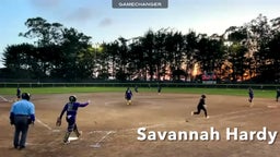 Savannah Hardy with a 3-hit performance for Pacific Grove