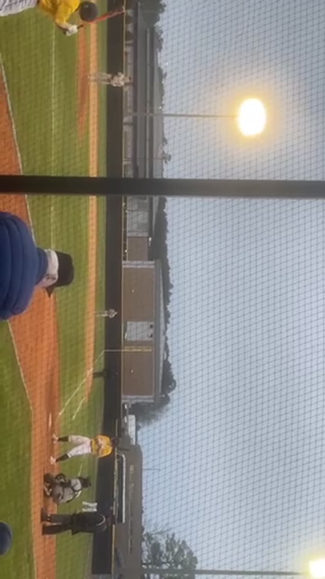 Senior Jacob Scott hits homerun to start 2024 season.