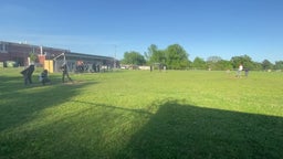 Ball hit to ss out at first