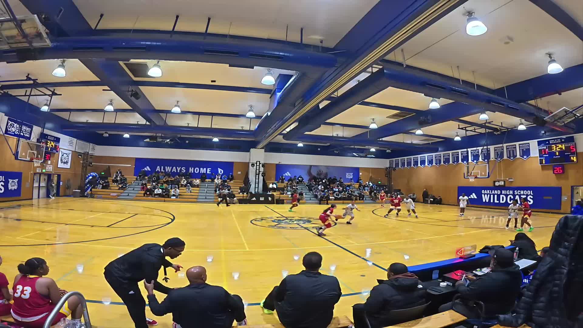 Berkeley vs Oakland High