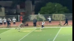 Senior WR Jason Robinson jr Touchdown reception from QB Timmy Herr
