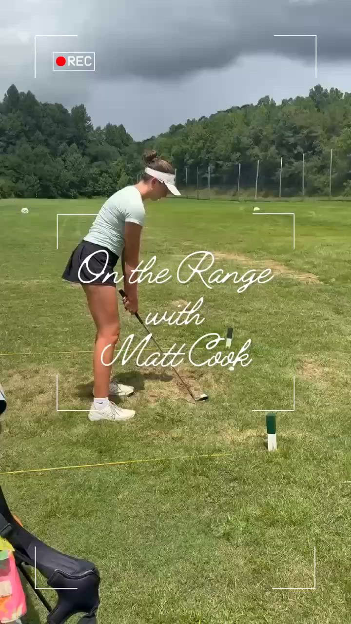 Lydia McNabb '26 on the range