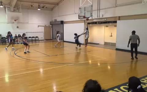 Sebella Patton with a lay up