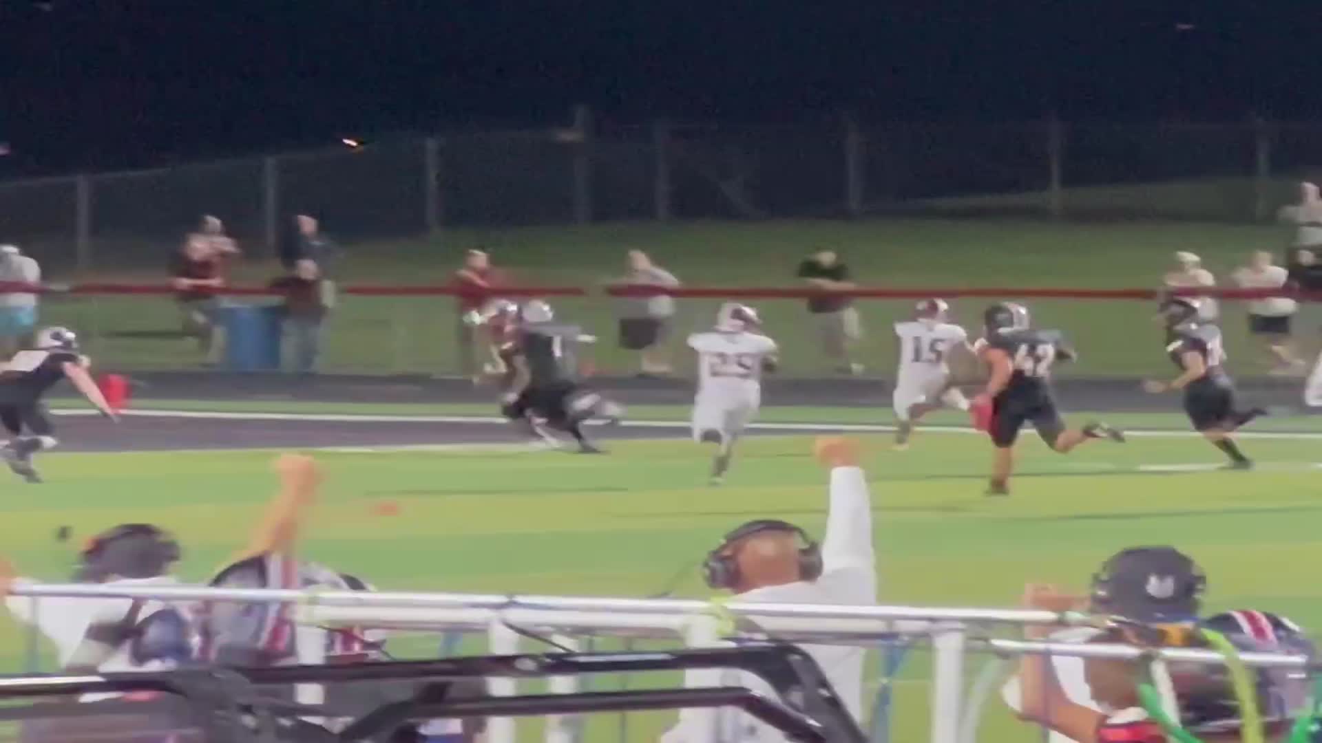 #43 Mike Mike (Mike Williams) for the touchdown