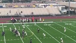 Cross field tackle from William McLean