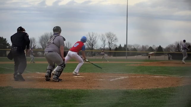 Levi Cook hit his first homer of the season