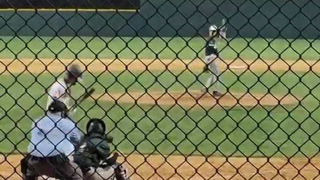 Brandon on the mound, closing out the game.