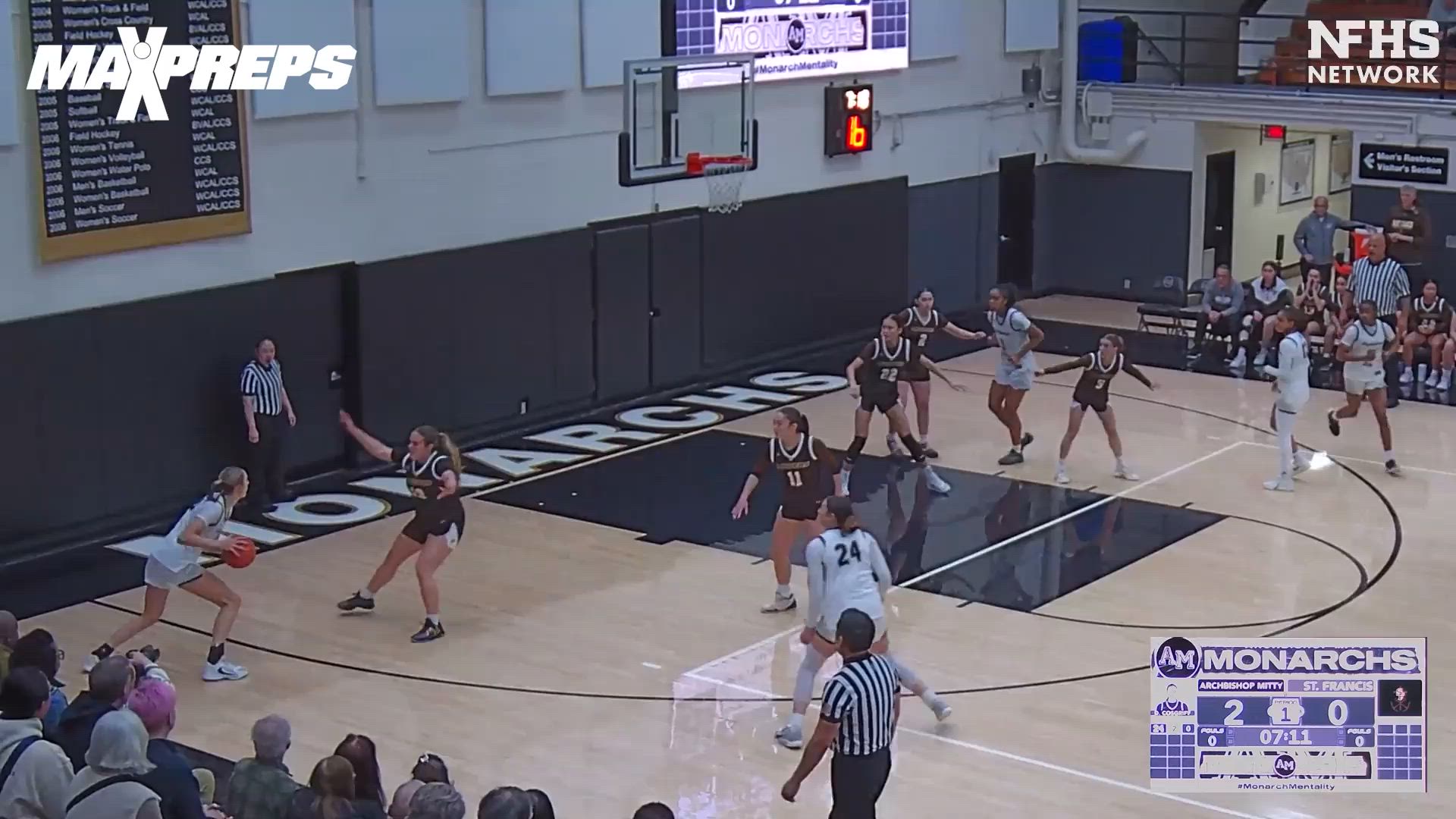 McKenna Woliczko and Archbishop Mitty take apart St Francis