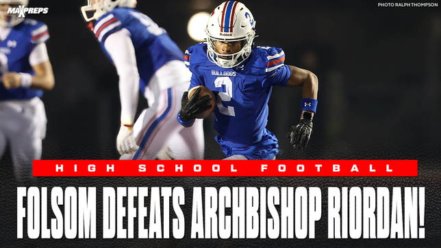 Folsom Defeats Archbishop Riordan 42-38 in the Division 1 NorCal State Championship
