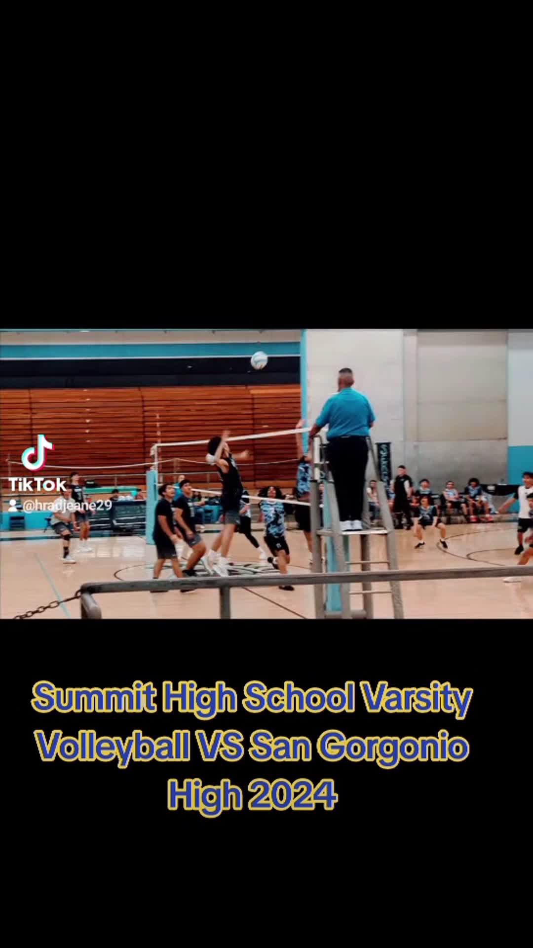 Summit High Varsity Volleyball VS San Gorgonio