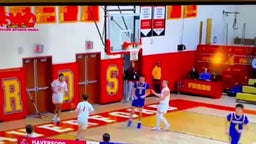 Springfields Chris Dolan slams it over Haverford defender
