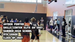Jayden Porter
Skills Center Elite UA 2027
Sumner High School 
9th Grade 
Class of 2027