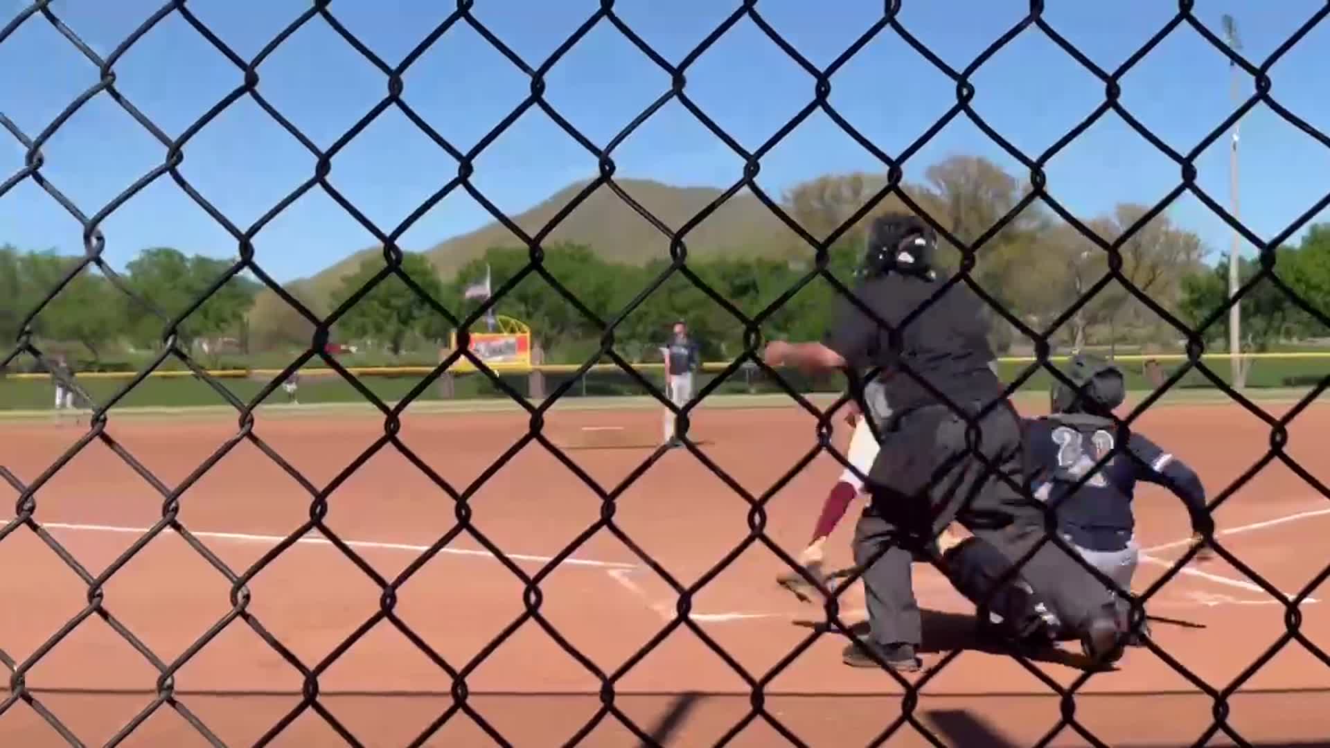 Titus Franklin home run