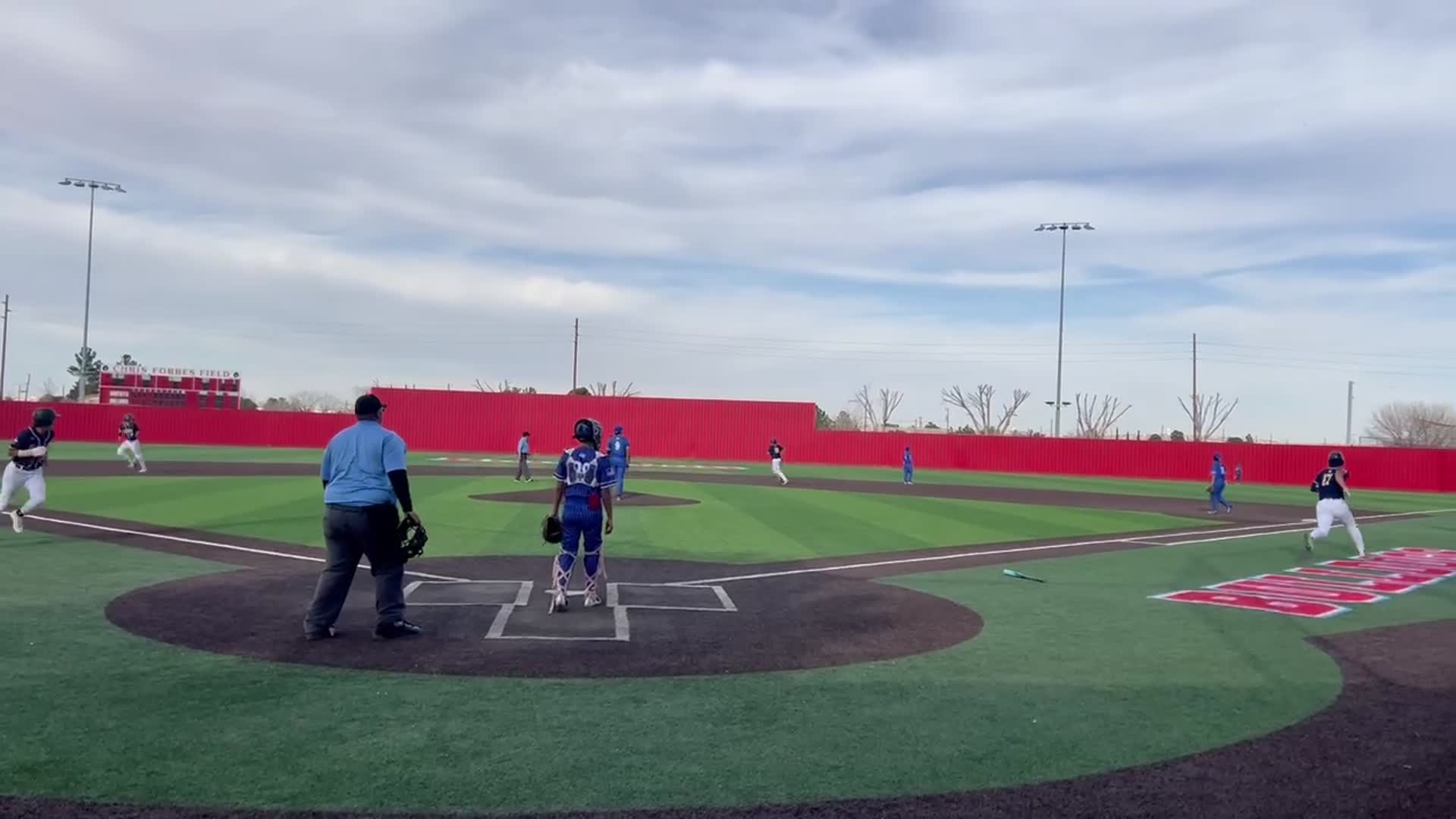 Jayden Hernandez with the grand slam!!