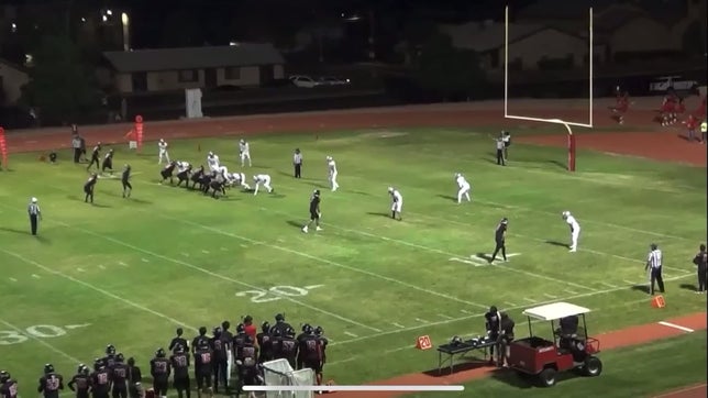 8 yard run touchdown