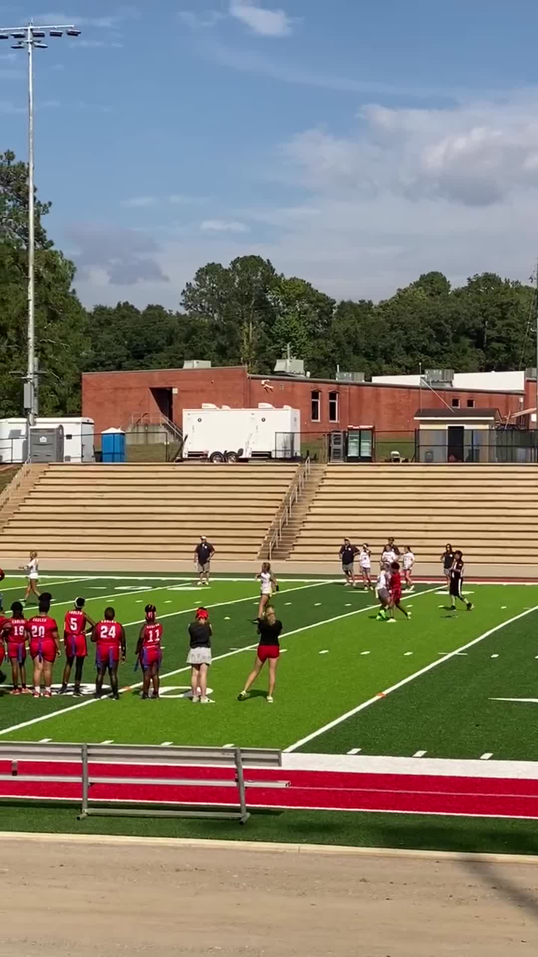 Sydney Freeman TD pass to Alyssa Turner